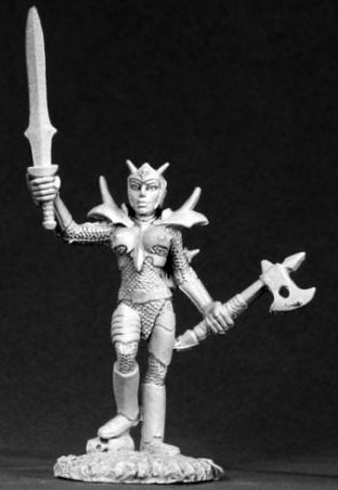 Spirit Games (Est. 1984) - Supplying role playing games (RPG), wargames rules, miniatures and scenery, new and traditional board and card games for the last 20 years sells [02615] Female Bloodguard
