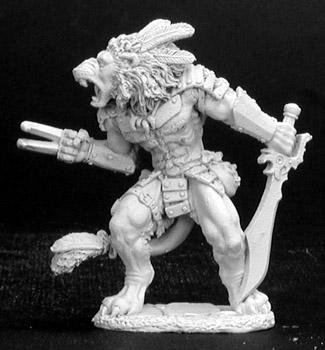 Spirit Games (Est. 1984) - Supplying role playing games (RPG), wargames rules, miniatures and scenery, new and traditional board and card games for the last 20 years sells [02880] Lion Man