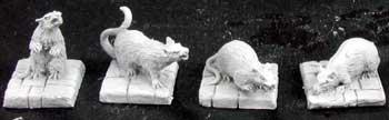 Spirit Games (Est. 1984) - Supplying role playing games (RPG), wargames rules, miniatures and scenery, new and traditional board and card games for the last 20 years sells [02889] Dire Rats (4)