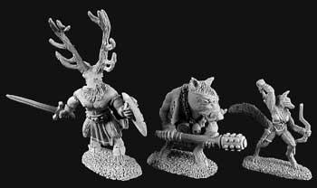 Spirit Games (Est. 1984) - Supplying role playing games (RPG), wargames rules, miniatures and scenery, new and traditional board and card games for the last 20 years sells [02900] Beastmen of the Wyld (3)