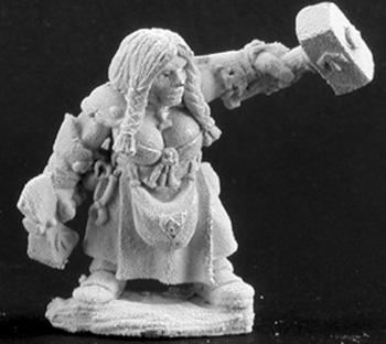 Spirit Games (Est. 1984) - Supplying role playing games (RPG), wargames rules, miniatures and scenery, new and traditional board and card games for the last 20 years sells [02978] Magda, Female Dwarf