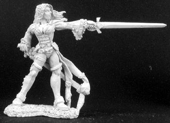 Spirit Games (Est. 1984) - Supplying role playing games (RPG), wargames rules, miniatures and scenery, new and traditional board and card games for the last 20 years sells [02981] Lonnia, Female Duelist