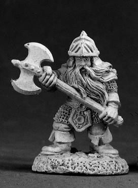Spirit Games (Est. 1984) - Supplying role playing games (RPG), wargames rules, miniatures and scenery, new and traditional board and card games for the last 20 years sells [03002] Gar Inrohorn, Dwarf Warrior