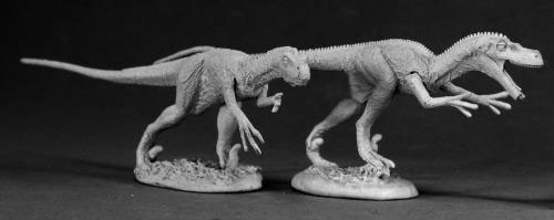 Spirit Games (Est. 1984) - Supplying role playing games (RPG), wargames rules, miniatures and scenery, new and traditional board and card games for the last 20 years sells [03021] Velociraptors (2)