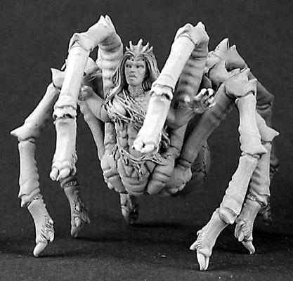 Spirit Games (Est. 1984) - Supplying role playing games (RPG), wargames rules, miniatures and scenery, new and traditional board and card games for the last 20 years sells [03085] Labith, Female Spider Deamon