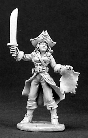 Spirit Games (Est. 1984) - Supplying role playing games (RPG), wargames rules, miniatures and scenery, new and traditional board and card games for the last 20 years sells [03155] Vandora, Female Pirate