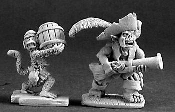 Spirit Games (Est. 1984) - Supplying role playing games (RPG), wargames rules, miniatures and scenery, new and traditional board and card games for the last 20 years sells [03211] Goblin Pirate and Powder Monkey