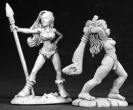 Spirit Games (Est. 1984) - Supplying role playing games (RPG), wargames rules, miniatures and scenery, new and traditional board and card games for the last 20 years sells [03303] Cavegirls (2)