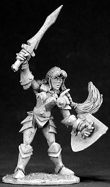 Spirit Games (Est. 1984) - Supplying role playing games (RPG), wargames rules, miniatures and scenery, new and traditional board and card games for the last 20 years sells [03331] Bettina, Female Hero