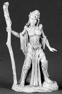 Spirit Games (Est. 1984) - Supplying role playing games (RPG), wargames rules, miniatures and scenery, new and traditional board and card games for the last 20 years sells [03492] Autumn Bronzeleaf, Female Elf Wizard