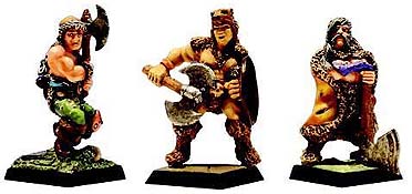 Spirit Games (Est. 1984) - Supplying role playing games (RPG), wargames rules, miniatures and scenery, new and traditional board and card games for the last 20 years sells [FA004] Barbarians with Axes (3)