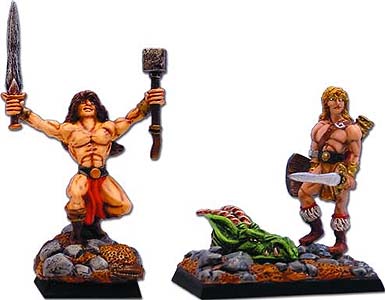 Spirit Games (Est. 1984) - Supplying role playing games (RPG), wargames rules, miniatures and scenery, new and traditional board and card games for the last 20 years sells [FA035] Dragon Slayer Barbarians (2)