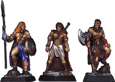 Spirit Games (Est. 1984) - Supplying role playing games (RPG), wargames rules, miniatures and scenery, new and traditional board and card games for the last 20 years sells [FA052] Barbarians (3)