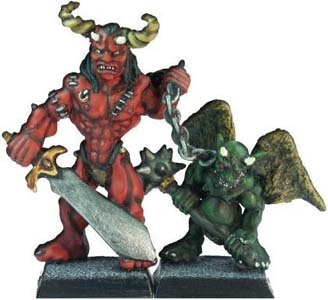 Spirit Games (Est. 1984) - Supplying role playing games (RPG), wargames rules, miniatures and scenery, new and traditional board and card games for the last 20 years sells [FM051] Master Demon and Slave (2)