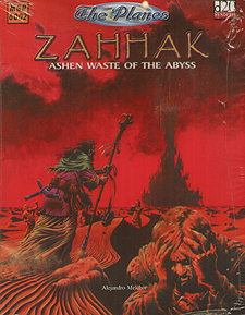 Spirit Games (Est. 1984) - Supplying role playing games (RPG), wargames rules, miniatures and scenery, new and traditional board and card games for the last 20 years sells The Planes: Zahhak - Ashen Waste of the Abyss