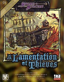 Spirit Games (Est. 1984) - Supplying role playing games (RPG), wargames rules, miniatures and scenery, new and traditional board and card games for the last 20 years sells A Lamentation of Thieves