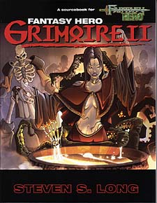 Spirit Games (Est. 1984) - Supplying role playing games (RPG), wargames rules, miniatures and scenery, new and traditional board and card games for the last 20 years sells Fantasy Hero Grimoire II