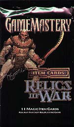 Spirit Games (Est. 1984) - Supplying role playing games (RPG), wargames rules, miniatures and scenery, new and traditional board and card games for the last 20 years sells GameMastery Item Cards: Relics of War