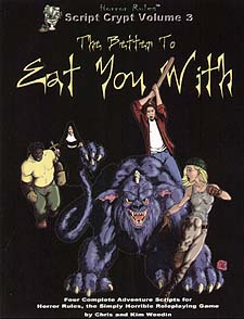 Spirit Games (Est. 1984) - Supplying role playing games (RPG), wargames rules, miniatures and scenery, new and traditional board and card games for the last 20 years sells Script Crypt Volume 3: The Better To Eat You With
