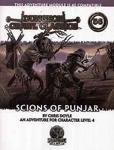 Spirit Games (Est. 1984) - Supplying role playing games (RPG), wargames rules, miniatures and scenery, new and traditional board and card games for the last 20 years sells Dungeon Crawl Classics 56: Scions of Punjar