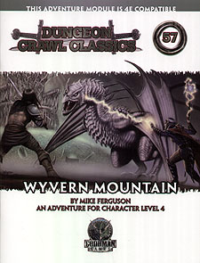 Spirit Games (Est. 1984) - Supplying role playing games (RPG), wargames rules, miniatures and scenery, new and traditional board and card games for the last 20 years sells Dungeon Crawl Classics 57: Wyvern Mountain