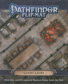 Spirit Games (Est. 1984) - Supplying role playing games (RPG), wargames rules, miniatures and scenery, new and traditional board and card games for the last 20 years sells Pathfinder Flip-Mat: Giant Lairs