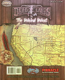 Spirit Games (Est. 1984) - Supplying role playing games (RPG), wargames rules, miniatures and scenery, new and traditional board and card games for the last 20 years sells Deadlands: Stone And A Hard Place Map