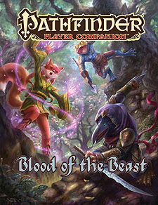 Spirit Games (Est. 1984) - Supplying role playing games (RPG), wargames rules, miniatures and scenery, new and traditional board and card games for the last 20 years sells Pathfinder Player Companion: Blood of the Beast