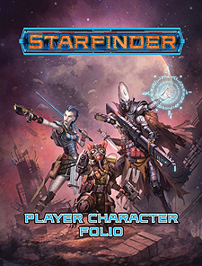 Spirit Games (Est. 1984) - Supplying role playing games (RPG), wargames rules, miniatures and scenery, new and traditional board and card games for the last 20 years sells Starfinder Player Character Folio
