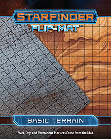 Spirit Games (Est. 1984) - Supplying role playing games (RPG), wargames rules, miniatures and scenery, new and traditional board and card games for the last 20 years sells Starfinder Flip-Mat: Basic Terrain