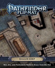 Spirit Games (Est. 1984) - Supplying role playing games (RPG), wargames rules, miniatures and scenery, new and traditional board and card games for the last 20 years sells Pathfinder Flip-Mat: Bigger Keep
