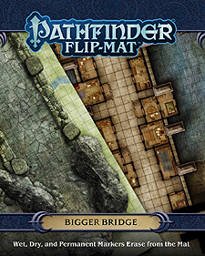 Spirit Games (Est. 1984) - Supplying role playing games (RPG), wargames rules, miniatures and scenery, new and traditional board and card games for the last 20 years sells Pathfinder Flip-Mat: Bigger Bridge