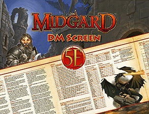 Spirit Games (Est. 1984) - Supplying role playing games (RPG), wargames rules, miniatures and scenery, new and traditional board and card games for the last 20 years sells Midgard DM Screen 5th Edition