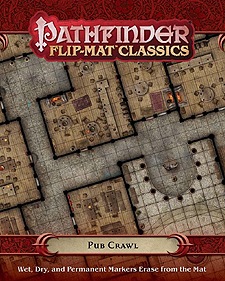 Spirit Games (Est. 1984) - Supplying role playing games (RPG), wargames rules, miniatures and scenery, new and traditional board and card games for the last 20 years sells Pathfinder Flip-Mat Classics: Pub Crawl