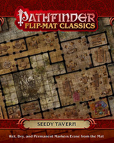 Spirit Games (Est. 1984) - Supplying role playing games (RPG), wargames rules, miniatures and scenery, new and traditional board and card games for the last 20 years sells Pathfinder Flip-Mat Classics: Seedy Tavern