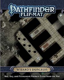Spirit Games (Est. 1984) - Supplying role playing games (RPG), wargames rules, miniatures and scenery, new and traditional board and card games for the last 20 years sells Pathfinder Flip-Mat: Wizard