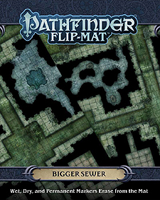Spirit Games (Est. 1984) - Supplying role playing games (RPG), wargames rules, miniatures and scenery, new and traditional board and card games for the last 20 years sells Pathfinder Flip-Mat: Bigger Sewer
