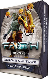 Spirit Games (Est. 1984) - Supplying role playing games (RPG), wargames rules, miniatures and scenery, new and traditional board and card games for the last 20 years sells FAITH: The Sci-Fi RPG 2nd Edition - Tiantang Zero-G Culture Gear and NPC Deck