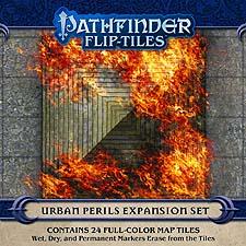 Spirit Games (Est. 1984) - Supplying role playing games (RPG), wargames rules, miniatures and scenery, new and traditional board and card games for the last 20 years sells Pathfinder Flip-Tiles: Urban Perils Expansion