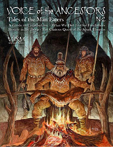 Spirit Games (Est. 1984) - Supplying role playing games (RPG), wargames rules, miniatures and scenery, new and traditional board and card games for the last 20 years sells Voice of the Ancestors No 2: Tales of the Man Eaters