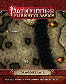 Spirit Games (Est. 1984) - Supplying role playing games (RPG), wargames rules, miniatures and scenery, new and traditional board and card games for the last 20 years sells Pathfinder Flip-Mat Classics: Dragon