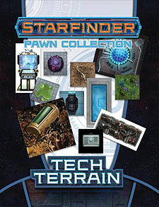 Spirit Games (Est. 1984) - Supplying role playing games (RPG), wargames rules, miniatures and scenery, new and traditional board and card games for the last 20 years sells Starfinder Pawns: Tech Terrain Pawn Collection