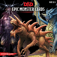Spirit Games (Est. 1984) - Supplying role playing games (RPG), wargames rules, miniatures and scenery, new and traditional board and card games for the last 20 years sells Epic Monster Cards