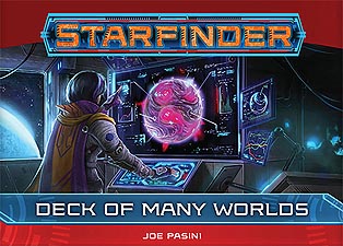 Spirit Games (Est. 1984) - Supplying role playing games (RPG), wargames rules, miniatures and scenery, new and traditional board and card games for the last 20 years sells Starfinder: Deck of Many Worlds