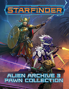 Spirit Games (Est. 1984) - Supplying role playing games (RPG), wargames rules, miniatures and scenery, new and traditional board and card games for the last 20 years sells Starfinder Pawns: Alien Archive 3 Pawn Collection