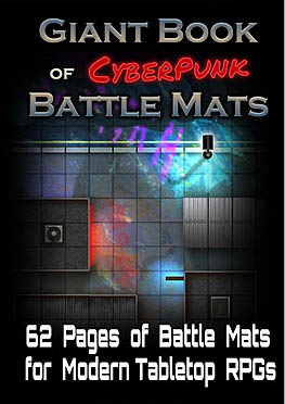 Spirit Games (Est. 1984) - Supplying role playing games (RPG), wargames rules, miniatures and scenery, new and traditional board and card games for the last 20 years sells Giant Book of Cyberpunk Battle Mats