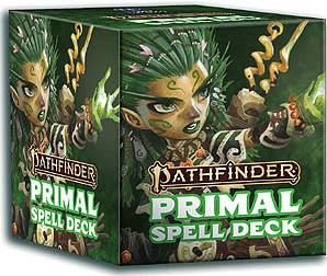 Spirit Games (Est. 1984) - Supplying role playing games (RPG), wargames rules, miniatures and scenery, new and traditional board and card games for the last 20 years sells Pathfinder 2nd Edition Spell Cards: Primal