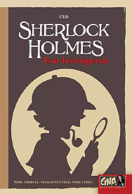 Spirit Games (Est. 1984) - Supplying role playing games (RPG), wargames rules, miniatures and scenery, new and traditional board and card games for the last 20 years sells Sherlock Holmes: Four Investigations