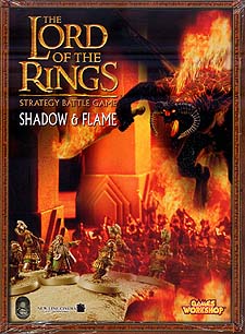 Spirit Games (Est. 1984) - Supplying role playing games (RPG), wargames rules, miniatures and scenery, new and traditional board and card games for the last 20 years sells Lord of the Rings: Shadow and Flame