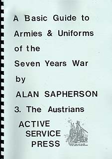 Spirit Games (Est. 1984) - Supplying role playing games (RPG), wargames rules, miniatures and scenery, new and traditional board and card games for the last 20 years sells Basic Guide to Armies and Uniforms of the SYW 3: The Austrians